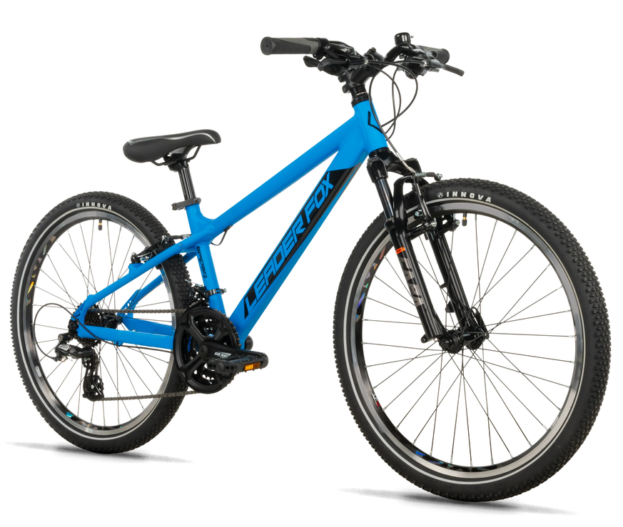 Leader Fox SPIDER chlapecké, pneu 24", model 2027, blue matt - ZDARMA dopravné, odborná montáž, seřízení a sada světel!