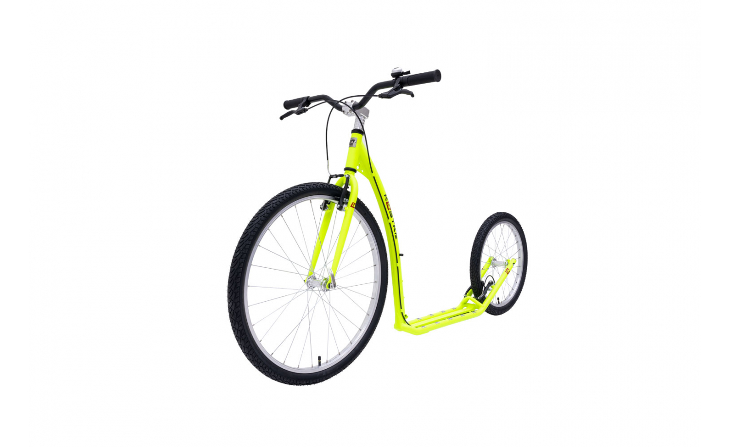 Koloběžka KOSTKA TOUR FUN (G6), barva NEON Lemon - ZDARMA dopravné!