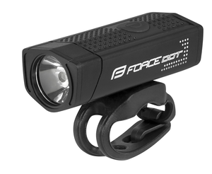 Světlo přední FORCE DOT 300LM USB, černé