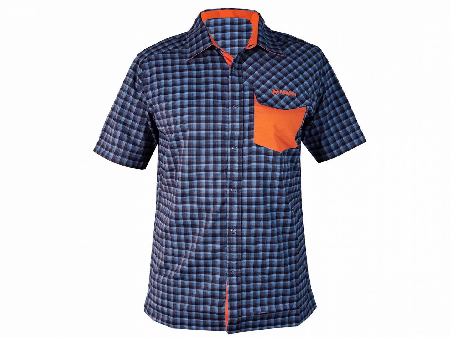 Košile HAVEN AGNESS SLIMFIT men blue/orange