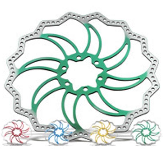 Brzdový kotouč ALLIGATOR HK-R18 zelená