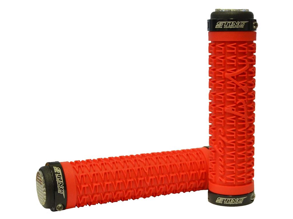 Gripy STING ST-901 červeno/černé