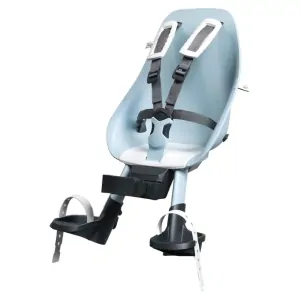 Urban Iki - Přední sedačka na kolo s upínacím adaptérem, aotake mentolově modrá/shinju bílá