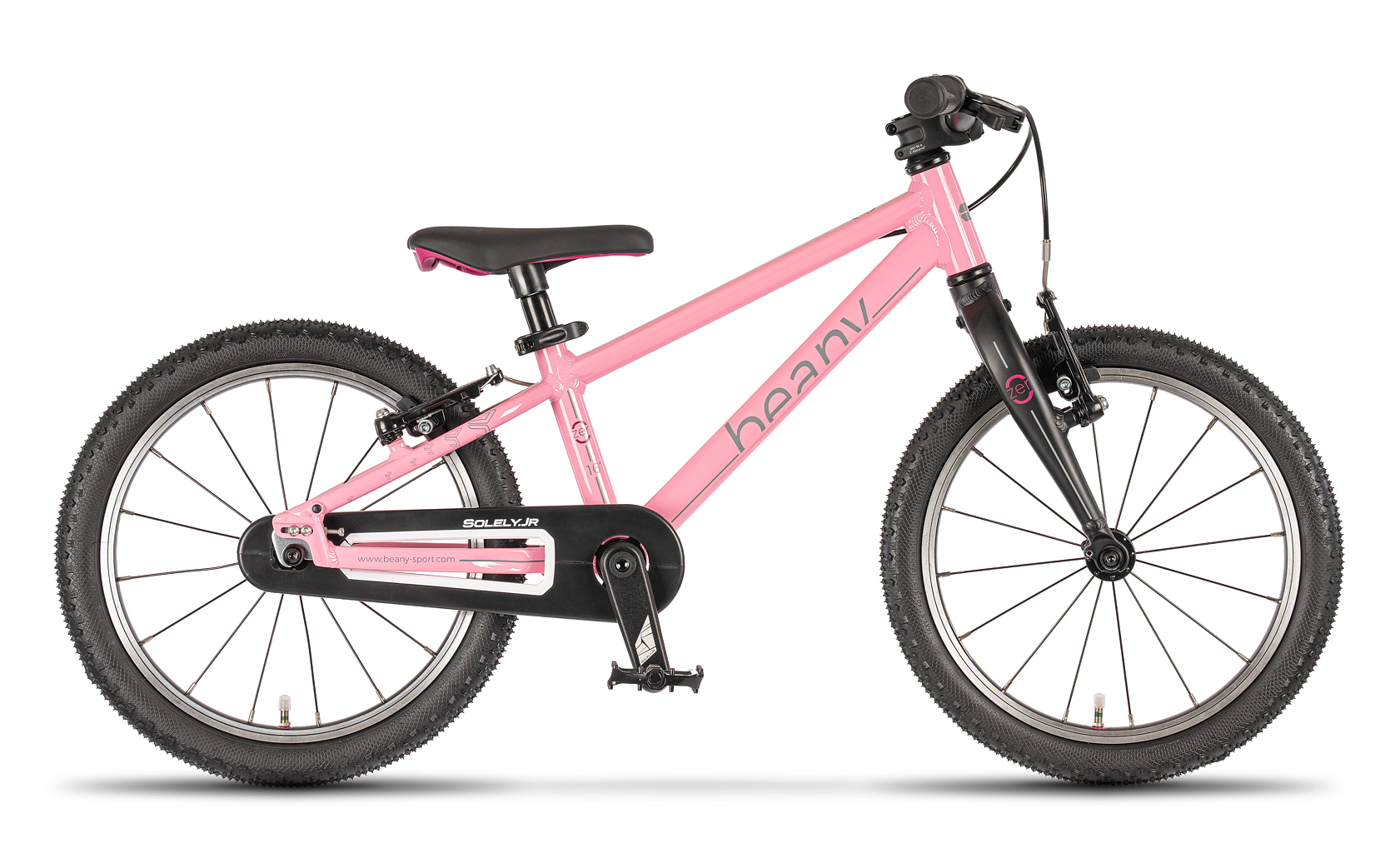 Beany ZERO 2025, pneu 16", barva pink - ZDARMA dopravné, seřízení, odborná montáž a sada světel!