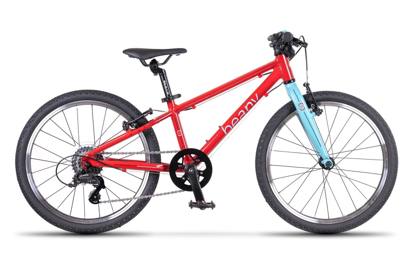 Dětské kolo Beany ZERO 2025, pneu 20" barva red - ZDARMA dopravné, seřízení, odborná montáž a sada světel!