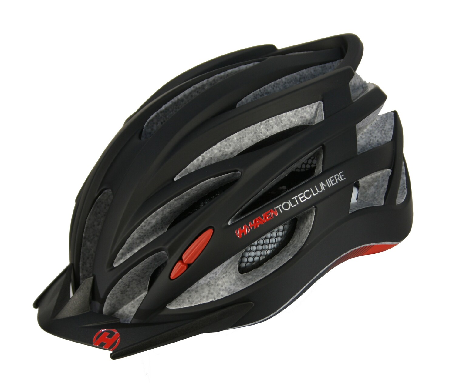 Přilba HAVEN TOLTEC LUMIERE black/red