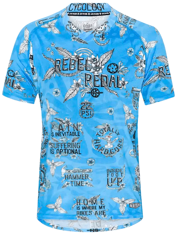 Dres MTB CYCOLOGY Rebel Pedal, pánský, krátký rukáv