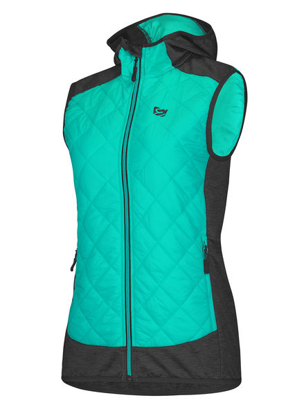 Dámská dámská vesta ETAPE ARTEMIS PRO 2.0, mint/černá