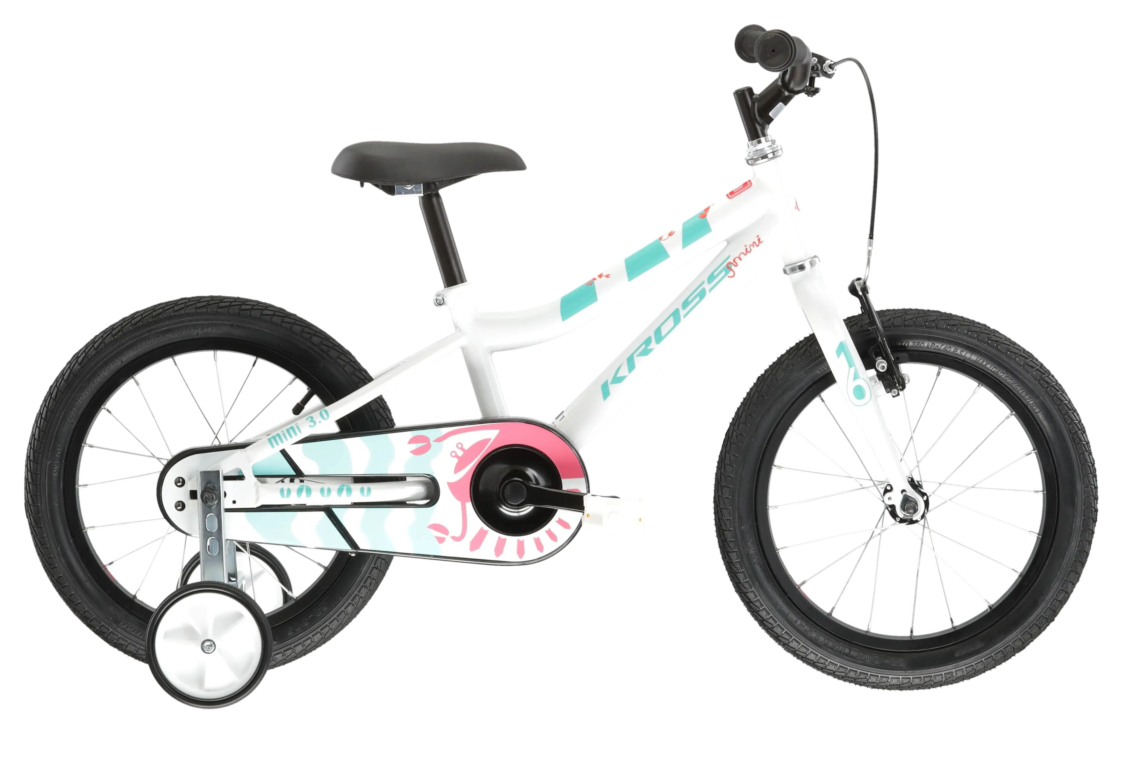 KROSS MINI 3.0, model 2025, pneu 16", barva bílá - ZDARMA dopravné, odborná montáž, seřízení!