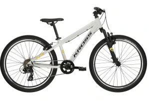 KROSS DUST JR 1.0 2026, pneu 24", barva šedá - ZDARMA dopravné, odborná montáž a seřízení!