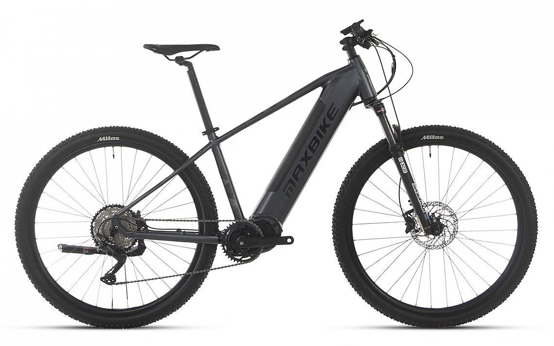 MAXBIKE HAKON 2.1 šedý, pneu 29", baterie 20Ah/720Wh - ZDARMA dopravné, odborná montáž, seřízení a zámek ABUS!