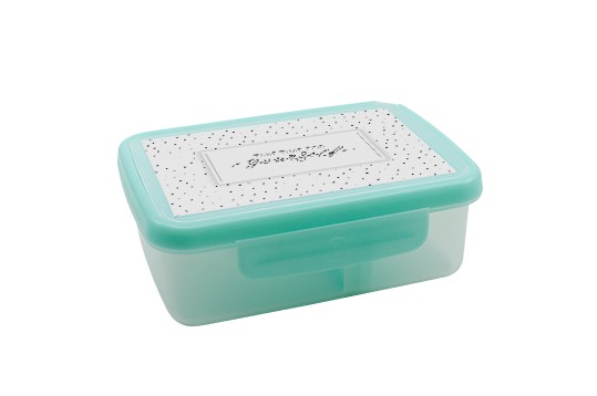 Zdravá sváča - box SCANDI tyrkys 571