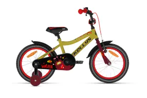 Dětské kolo KELLYS WASPER YELLOW, pneu 16" - ZDARMA dopravné, seřízení a odborná montáž!