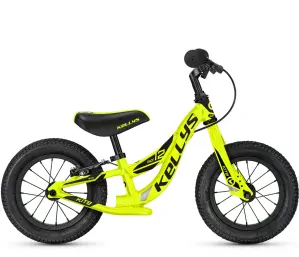 Dětské odrážedlo KELLYS KITE 12 RACE YELLOW, model 2024, ZDARMA dopravné!