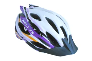 Přilba DYNAMIC white - alpine purple