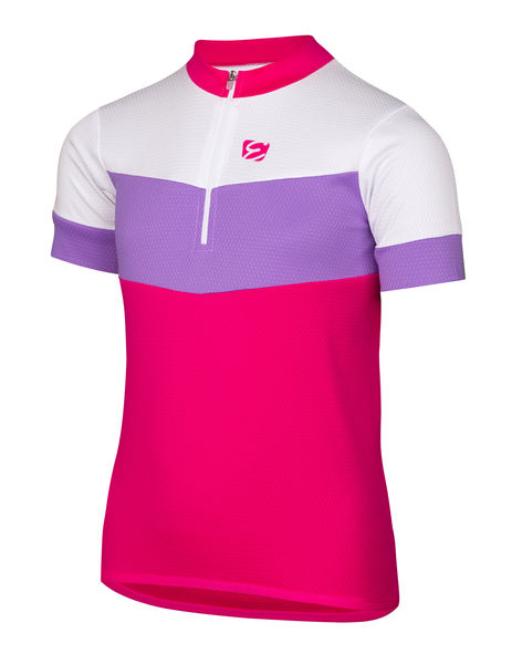 Dětský dres ETAPE PEDDY 2.0, lila/růžová