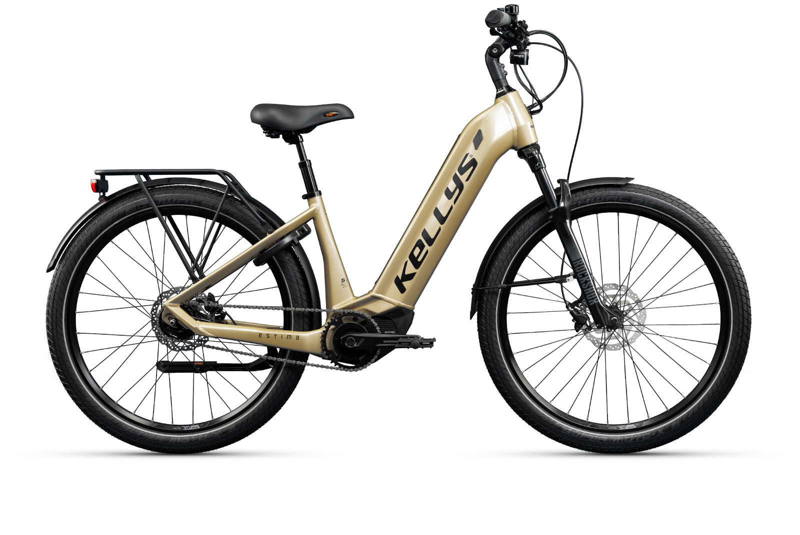 Kellys ESTIMA 60 SH Champagne 27,5" 725Wh, 2024, ZDARMA dopravné, odborná montáž a seřízení!