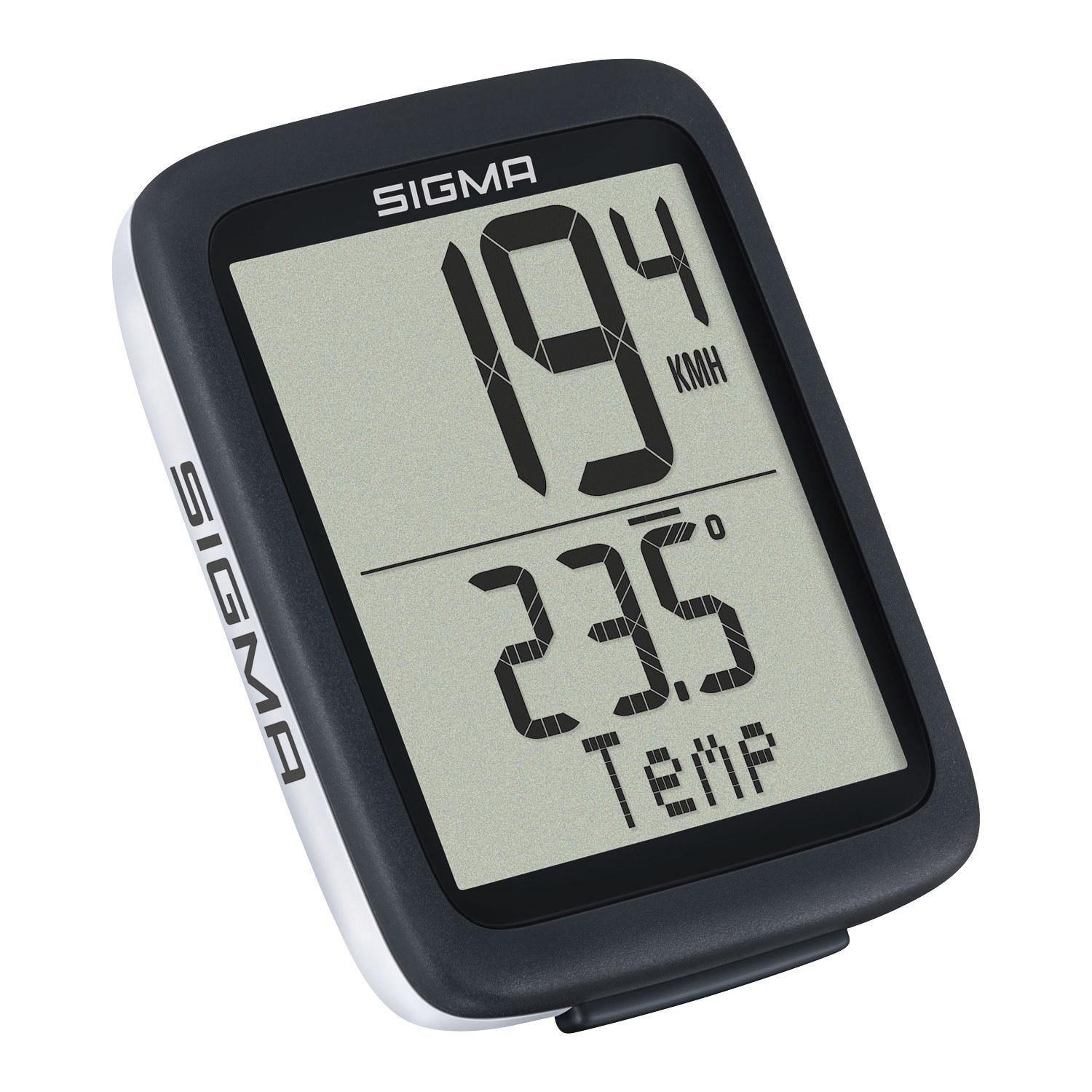 Cyklopočítač SIGMA BC 10.0 ATS WL, černo-bílý