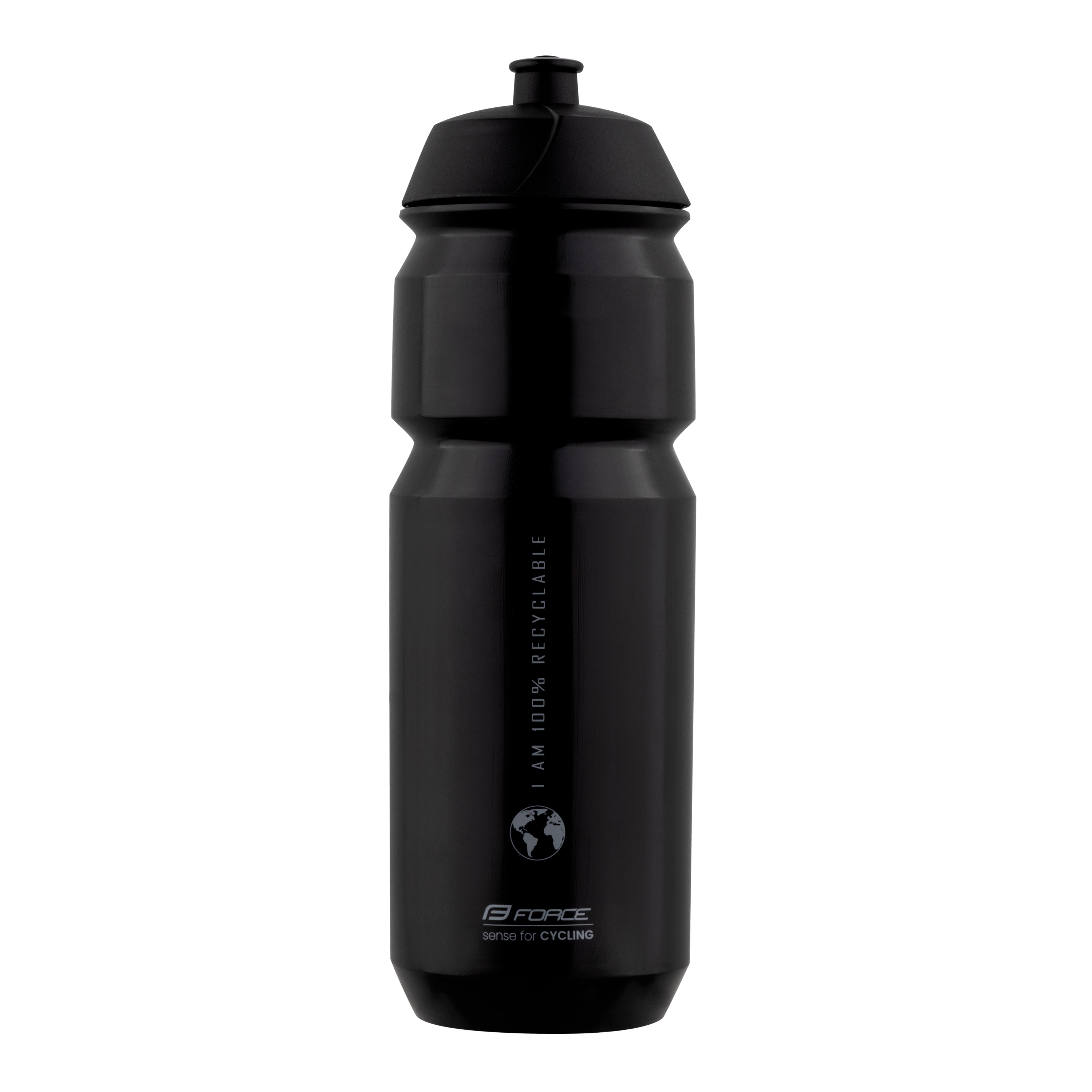 Láhev FORCE BIO EARTH 0,75l, černá-šedá