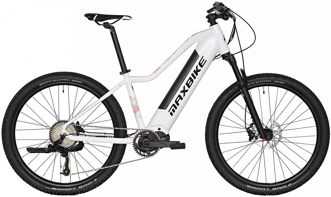 MAXBIKE FREYA 2.0, bílá, pneu 27,5", baterie 20Ah/720Wh - ZDARMA dopravné, odborná montáž a seřízení!