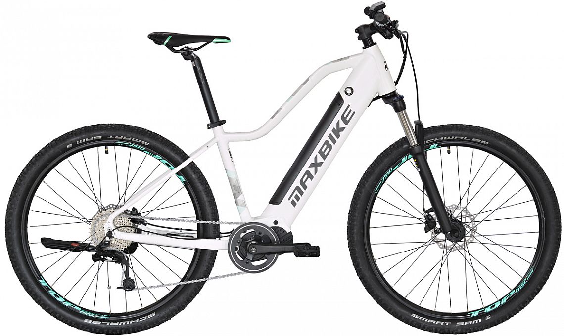 MAXBIKE TORVI, barva bílá, pneu 27,5" baterie 16,75Ah/603Wh - ZDARMA dopravné, odborná montáž a seřízení!