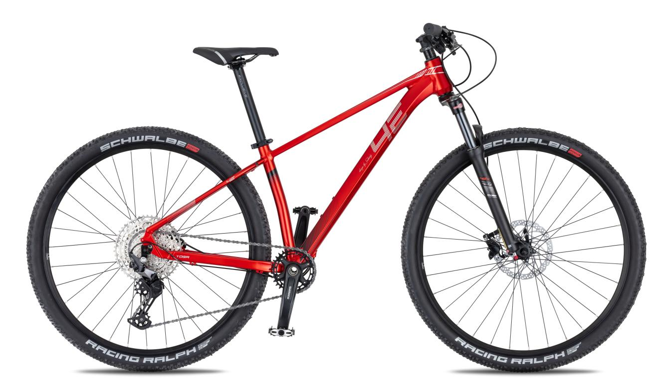 4EVER YOGA RED LADY 29", red/silver - ZDARMA dopravné, odborná montáž a seřízení!
