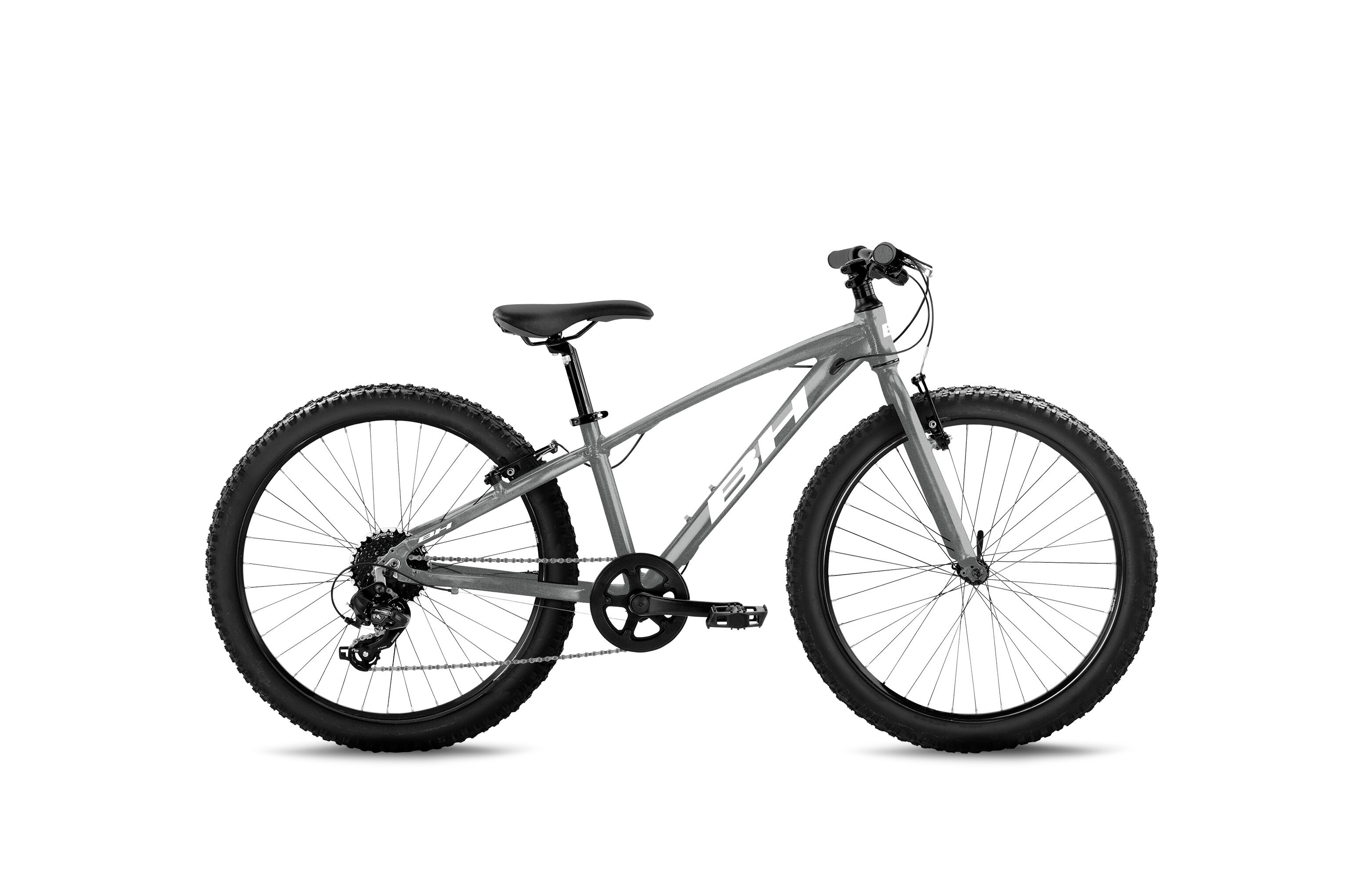 BH EXPERT JUNIOR, pneu 24" 2025, barva šedá - ZDARMA dopravné, seřízení, odborná montáž a sada blikaček!