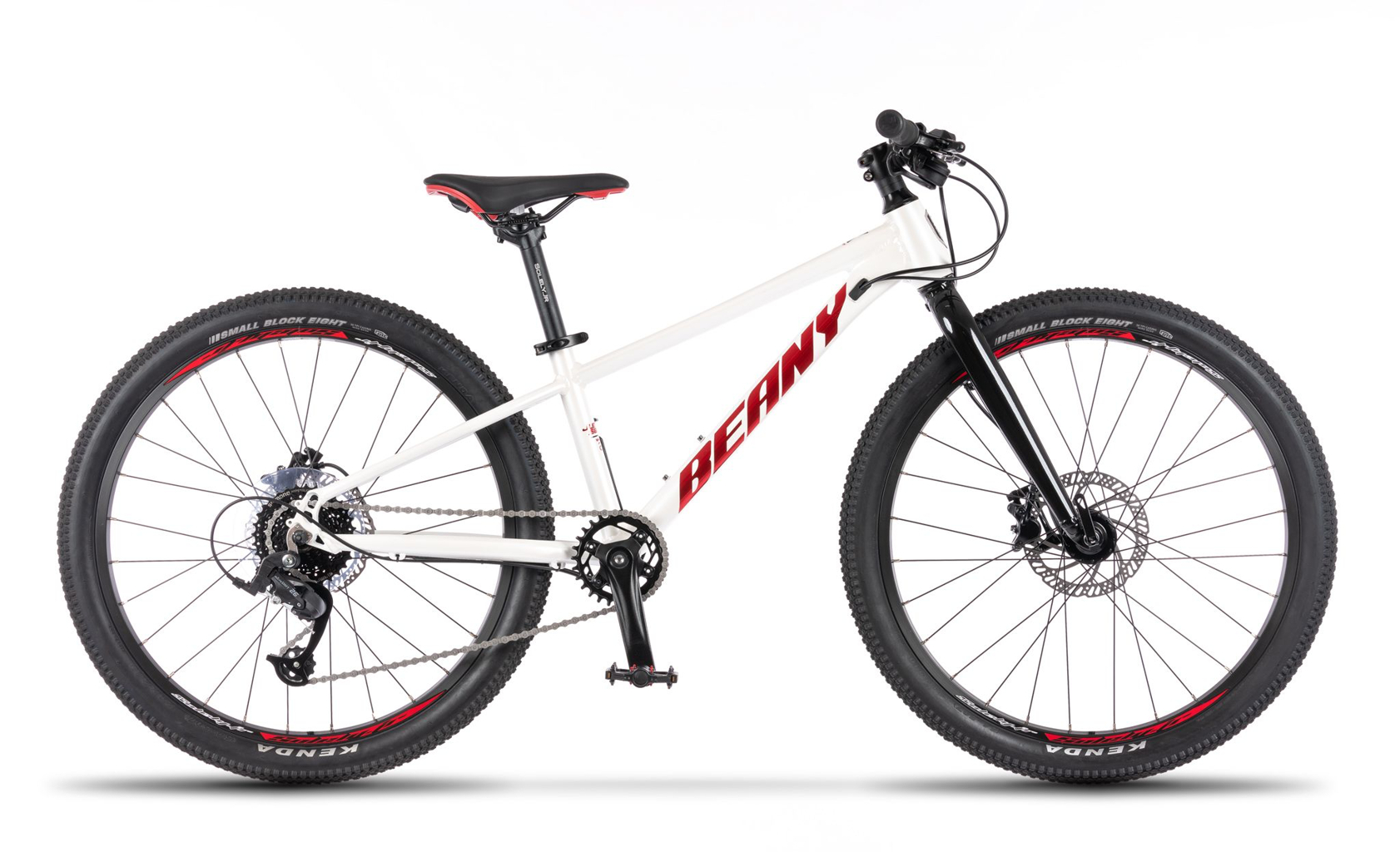 Dětské kolo Beany BLASTER XC model 2025, pneu 24" barva white - ZDARMA dopravné, seřízení, odborná montáž a sada světel!