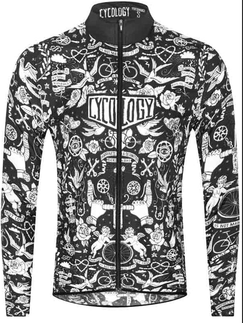 Lehká větruodolná bunda Cycology Velo Tattoo, pánská