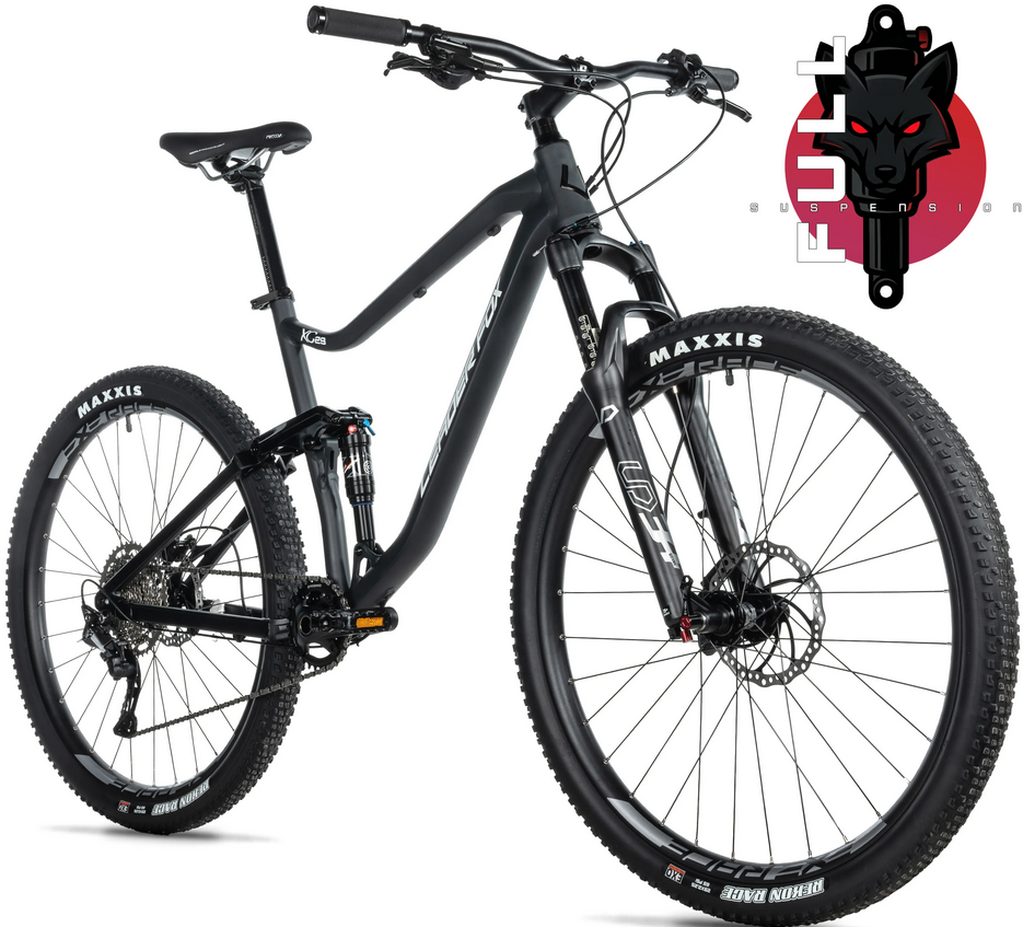 Leader Fox TRION FULL 29" 2025-1, black - ZDARMA dopravné, seřízení, odborná montáž!