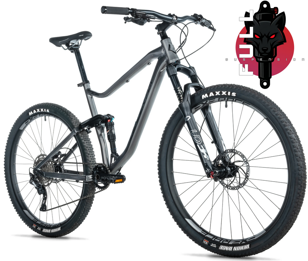 Leader Fox TRION FULL 29" 2025-2, silver - ZDARMA dopravné, seřízení, odborná montáž!