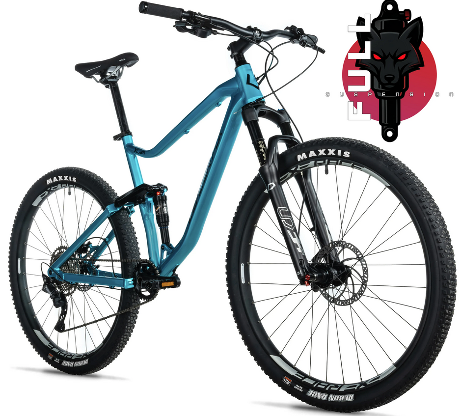 Leader Fox TRION FULL 29" 2025-3, light blue - ZDARMA dopravné, seřízení, odborná montáž!