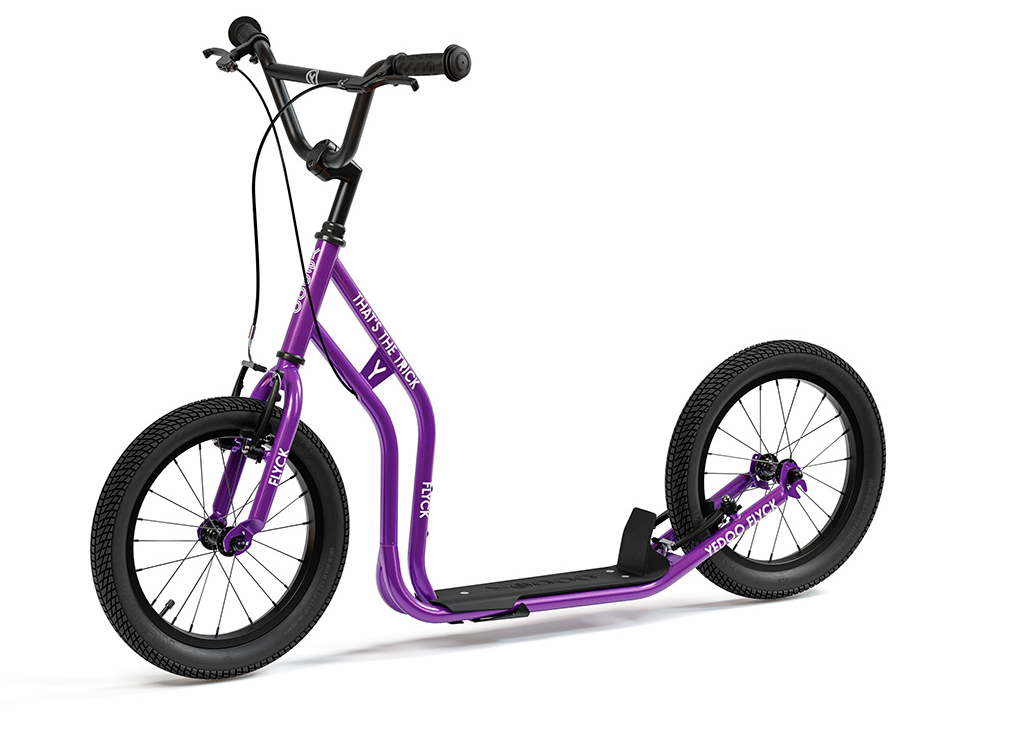Koloběžka YEDOO Flyck Y40, purple - ZDARMA dopravné a blikačky TWINS!