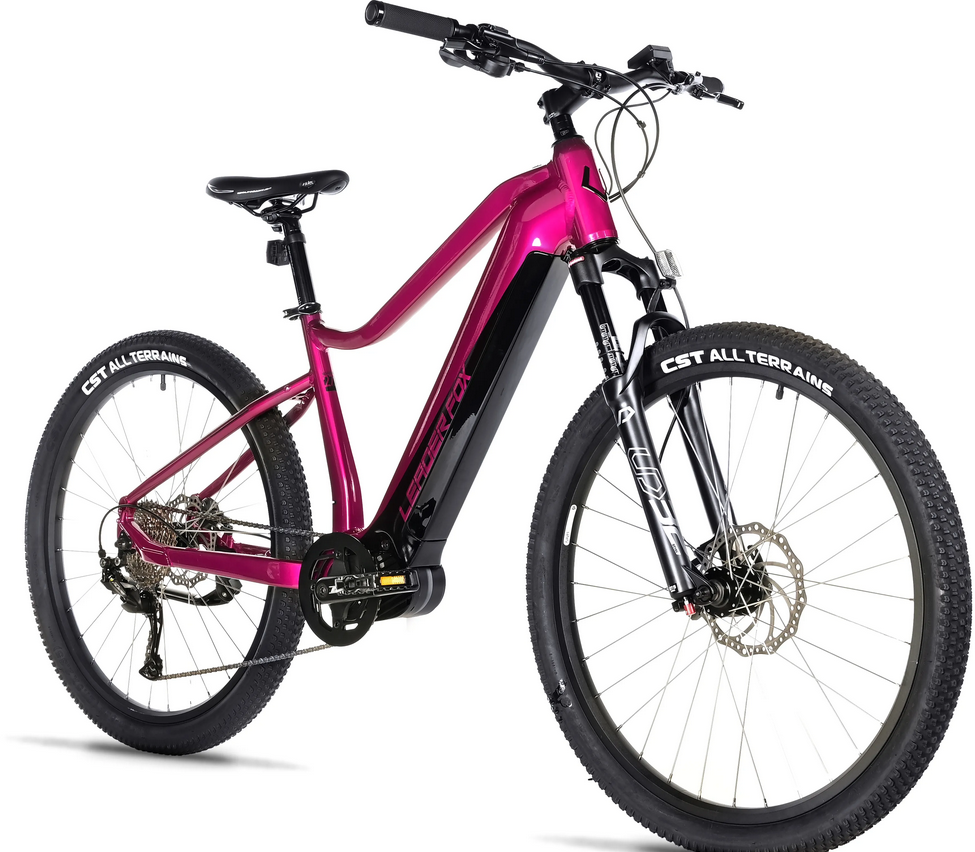 Leader Fox SWAN 27,5", model 2025-3, raspberry/black - ZDARMA dopravné, odborná montáž, seřízení!
