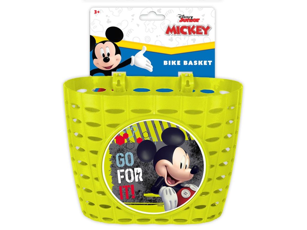 Košík Mickey Go - žlutý