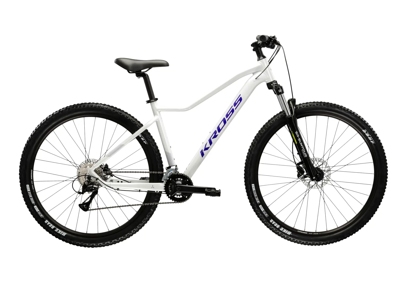 KROSS LEA 4.0, model 2025, pneu 27,5", barva perlová/fialová - ZDARMA dopravné, seřízení, odborná montáž a sada světel!