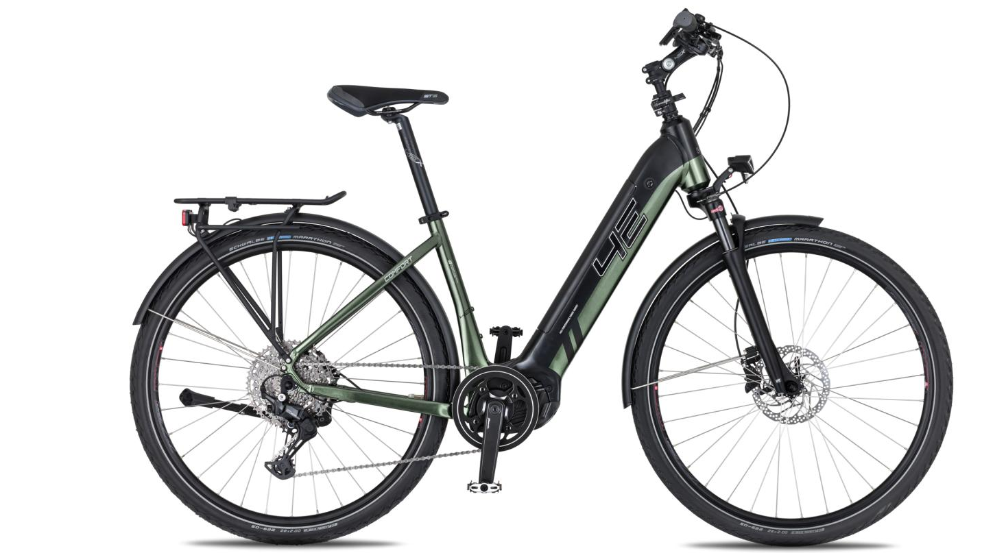 4EVER COMFORT ELITE 720, pneu 28", model 2025, barva snake green/black - ZDARMA dopravné, odborná montáž, seřízení, pojištění!