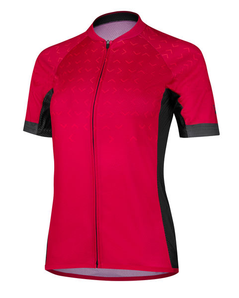 Dámský cyklistický dres ETAPE FORTUNA, magenta/černá