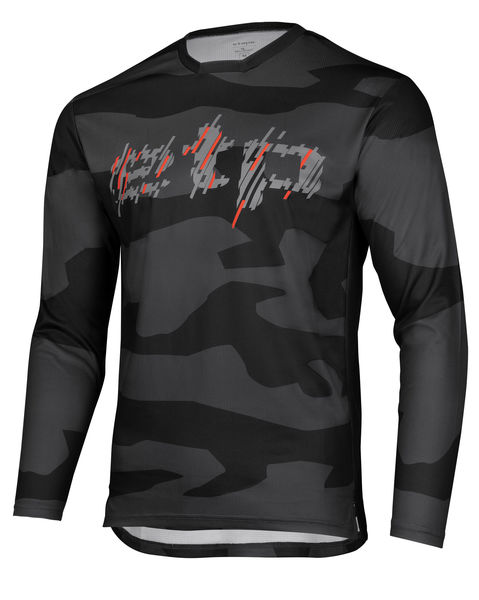 Pánský cyklistický dres Etape ROCKY, černá/červená