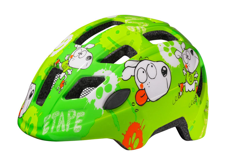 Dětská cyklistická přilba ETAPE KITTY 2.0, zelená