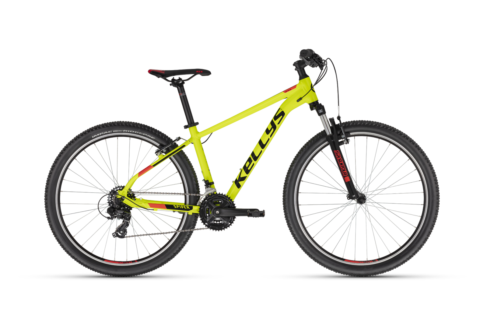 Kellys SPIDER 10 Neon Yellow 27.5" - ZDARMA dopravné, odborná montáž a seřízení!