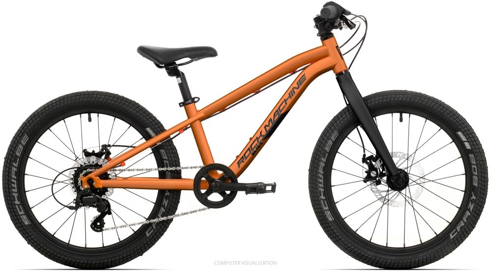 Rock Machine BLIZZ 20" DM, model 2026, Orange - ZDARMA dopravné, odborná montáž a sada blikaček!
