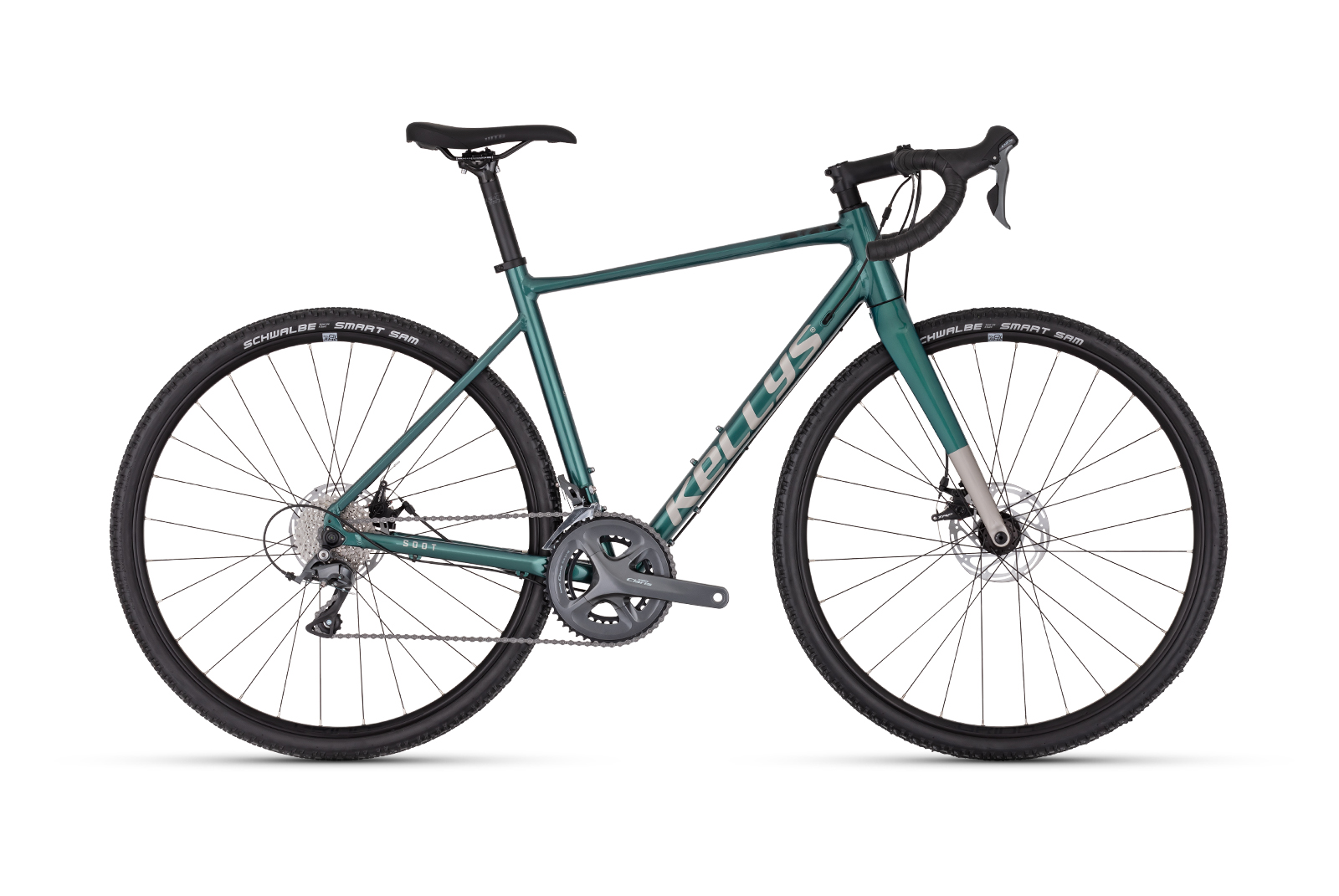 Kellys Soot X30 Emerald Green 2025 - ZDARMA dopravné, odborná montáž, seřízení a sada světel!