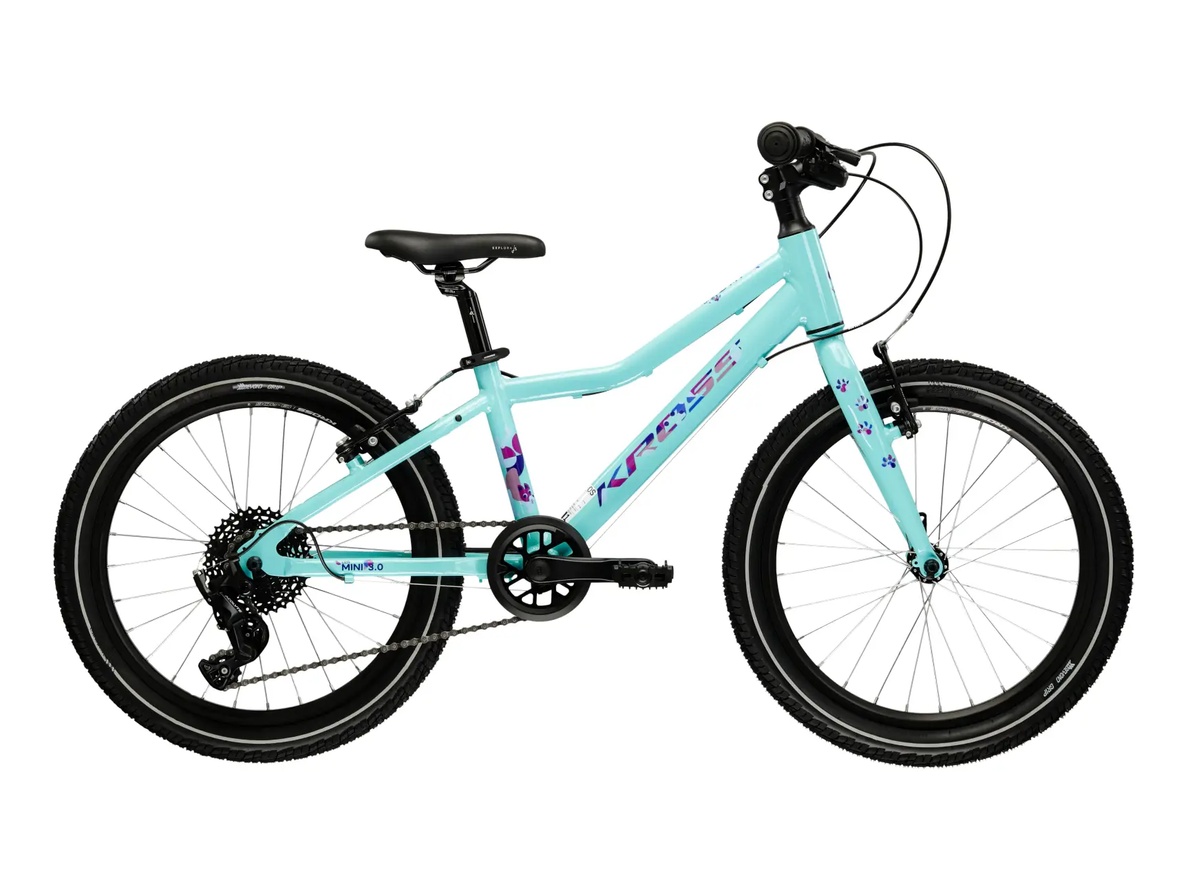 KROSS LEA MINI 3.0, model 2025, pneu 20", barva tyrkysová - ZDARMA dopravné, odborná montáž, seřízení!