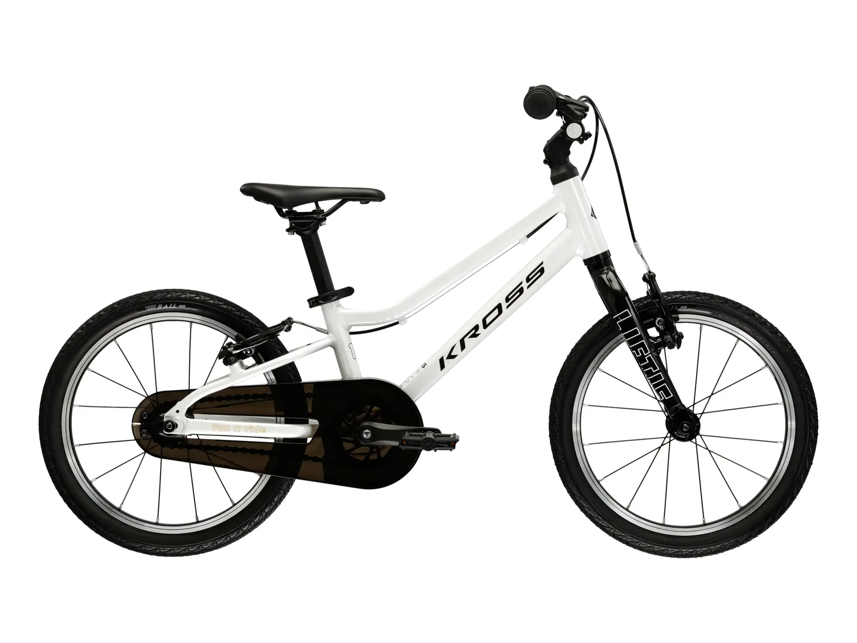 KROSS LIFTIE 16, model 2025, pneu 16", barva bílá - ZDARMA dopravné, seřízení a odborná montáž!