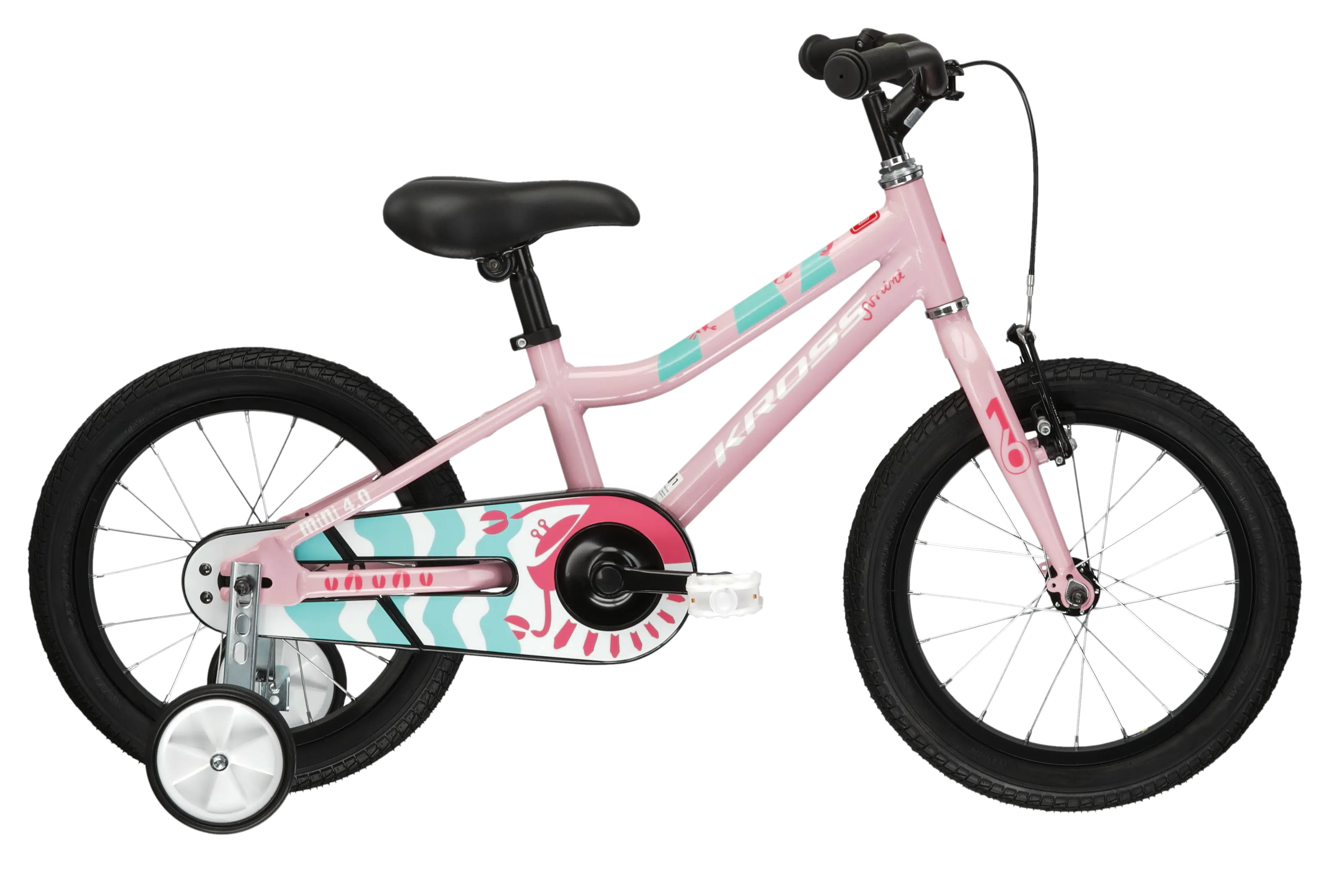 KROSS MINI 4.0, model 2025, pneu 16", barva růžová - ZDARMA dopravné, odborná montáž, seřízení!
