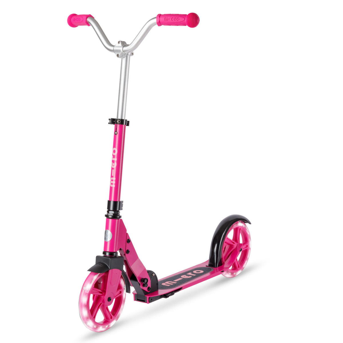 Koloběžka Micro Cruiser LED Berry Pink - ZDARMA dopravné!
