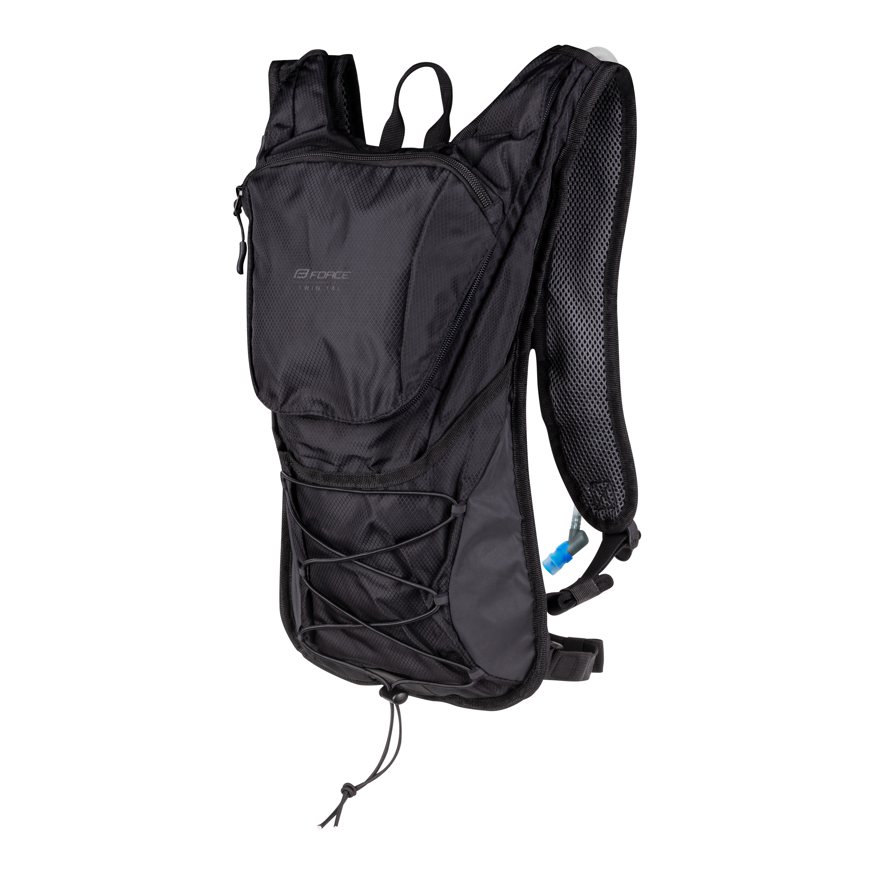 Batoh FORCE TWIN PLUS 14 L + 2 L rez., černý