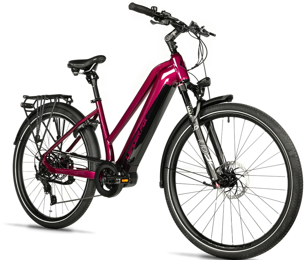 Leader Fox LUCAS dámské, model 2025-2, raspberry - ZDARMA dopravné, odborná montáž, seřízení a skládací zámek FORCE!