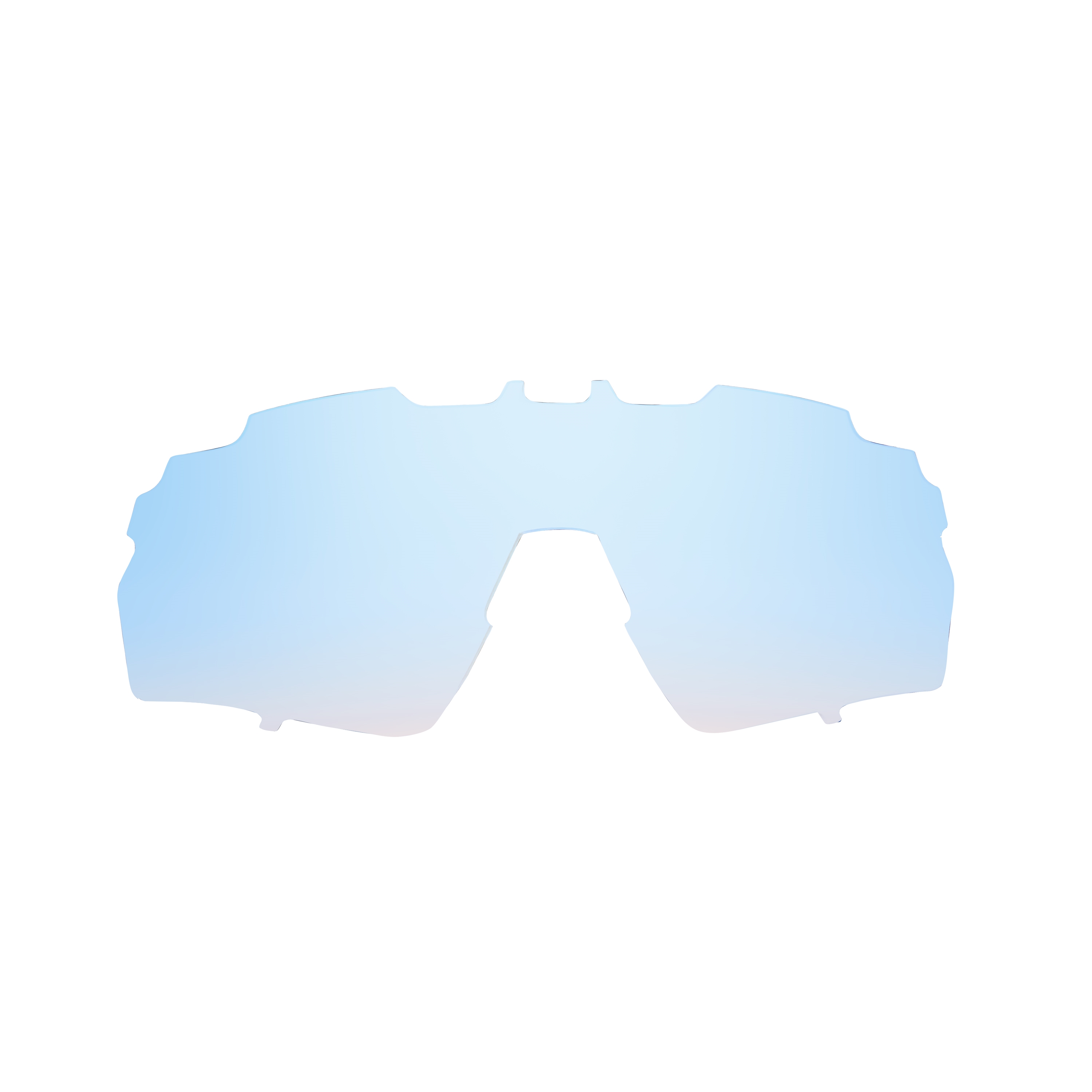 Sklo náhradní FORCE CYCLONE, modré fotochrom. sklo